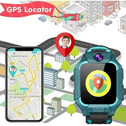 Kids Smart Watch SOS GPS Location Sim Card Call Child Smart Camera Waterproof