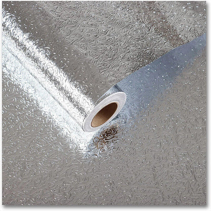 Waterproof Oil Proof Aluminum Foil Sticker Self Adhesive Kitchen Wallpapers AU