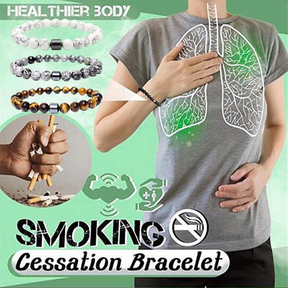 Smoking Cessation Bracelet Anti Anxiety Bracelet for Women Men Therapy Bracelet