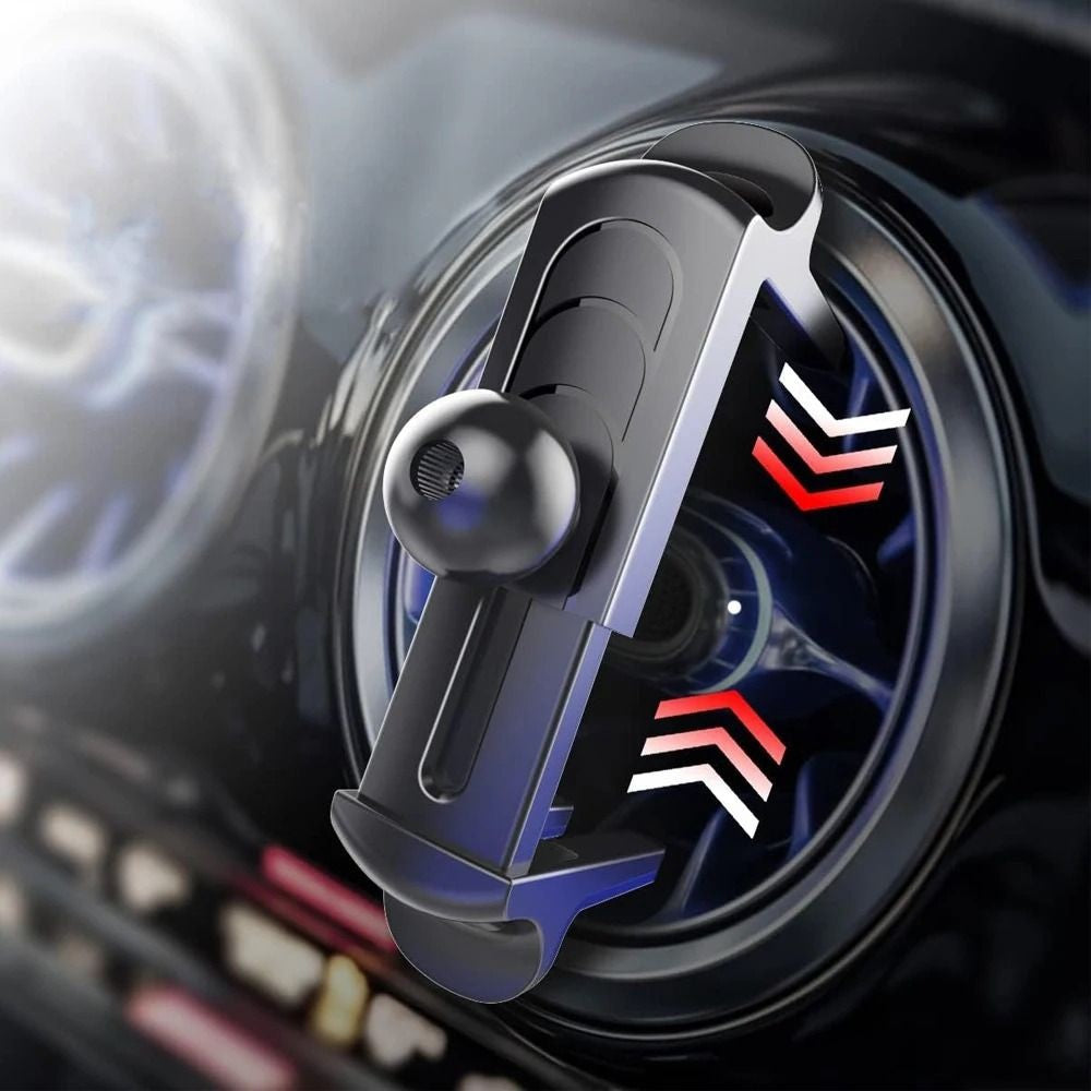 Round Air Outlet Car Phone Air Vent Clip Mount Bracket Car Phone Holder