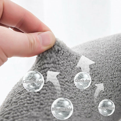 2x Soft Toilet Seat Bathroom Washable Warmer Cushion Mat Cover Pad Hook NEW Lid – Compatible with Seat