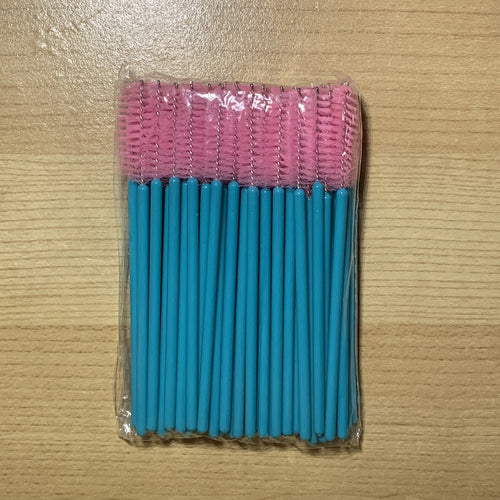 50-500 Reusable Mascara Lash Wands Eyelash Brush Applicator Extension Spoolies