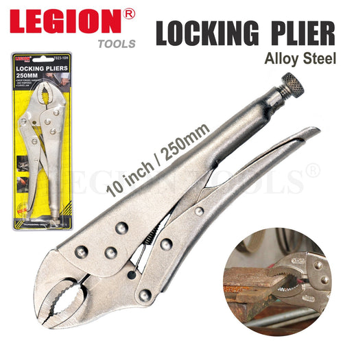 10" Curved Jaw Locking Pliers Adjustable Vise Grip Welding Clamp 250 mm Hardened