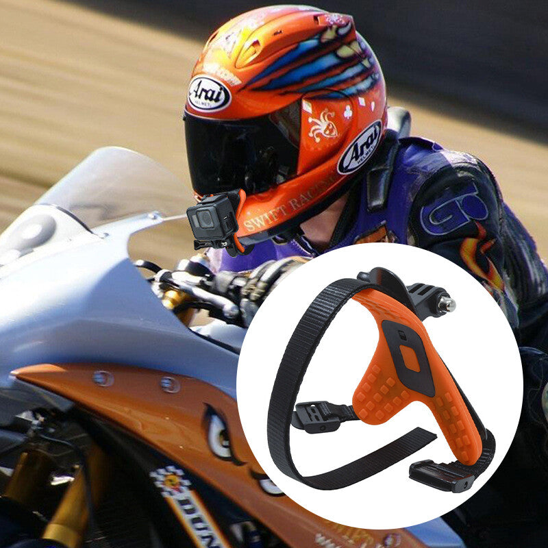 Helmet Chin Mount Holder Motorcycle Strap For GoPro Hero 9/8/7/6/5 Sports Camera