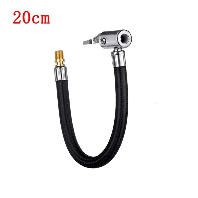 Car Air Tyre Tire Chuck Inflator Pump Hose Adapter Valve Connector Tools Clip AU