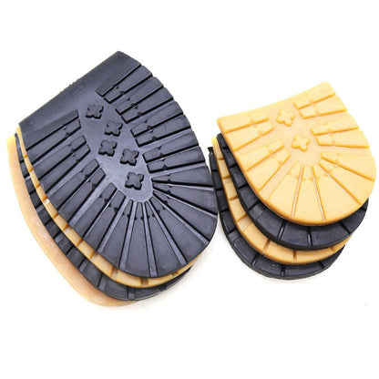 1 Pair Self-Adhesive Rubber Shoe Pieces Non-Slip Repair Materials