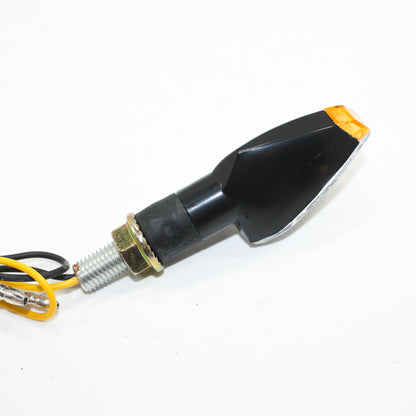 BLACK 12V LED REC REG Indicator Turn Signal Light  PIT Dirt Motorcycle Bike MX
