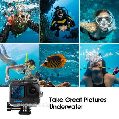 Waterproof Diving Camera Protective Case For GoPro Hero 13 12 11 10 9