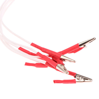 6pcs Alligator Clip Cable, Acupuncture Needles Clip for Electronic Acupuncture