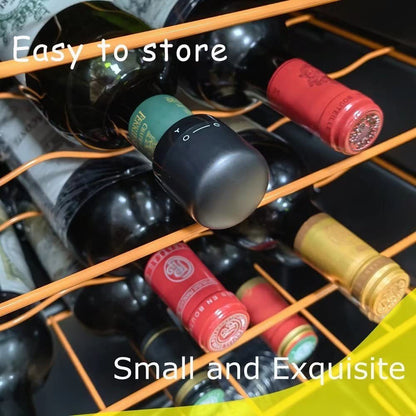 5PCS Vacuum Wine Bottle Stopper Champagne Sealer Cork Silicone Seal Plug Cap AU