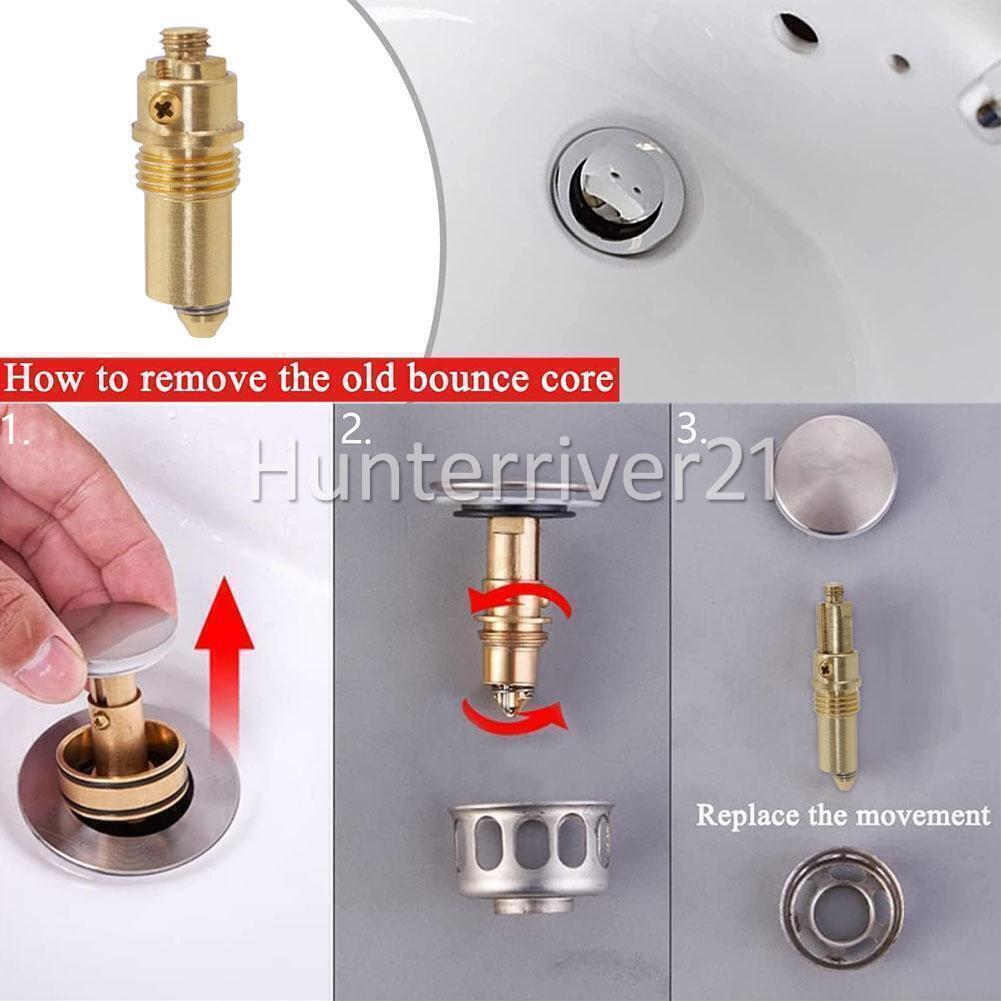 Pop Up Waste Mechanism - Plug Basin Sink Bath Drain Valve Bolt AUS