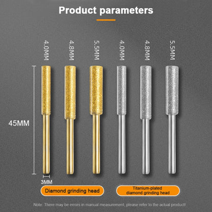 Diamond Coated Chainsaw Sharpener Grinding Stone Carving  Tools Sharpening Tool