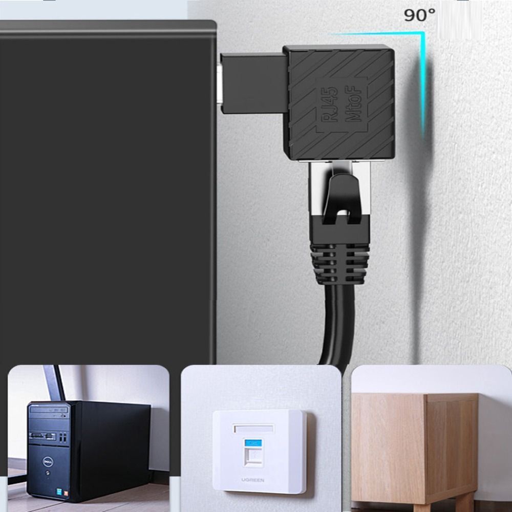Male To Female Ethernet Cord Extender for Cat5 Cat6 LAN Ethernet Network Cable