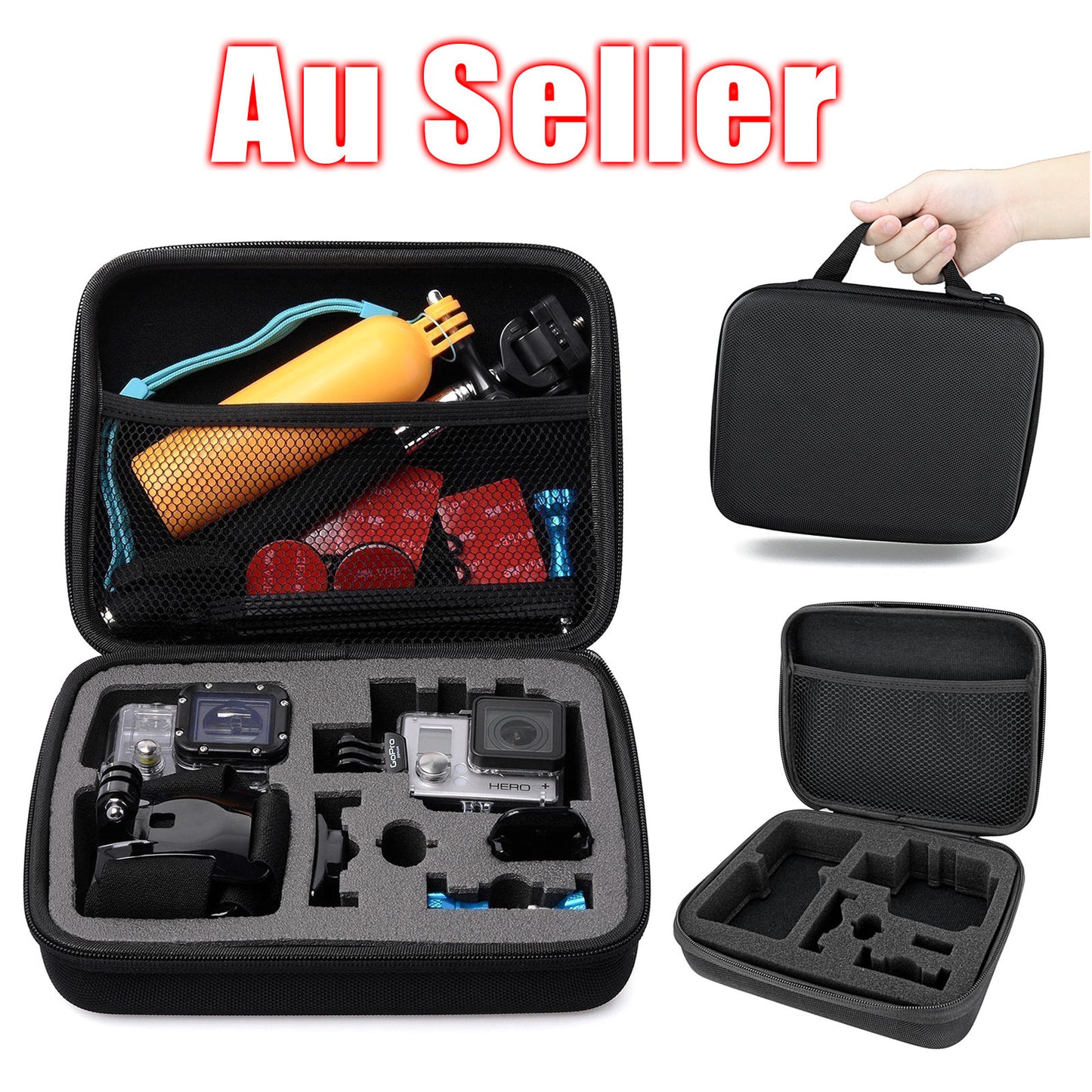 Medium Travel Storage Carry Hard Bag Case For GoPro HERO 11 10 9 8 7 6 5 Camera