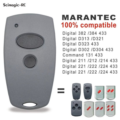 Marantec Digital 302 304 313 Comfort 220 250 270 replacement Remote 433Mhz