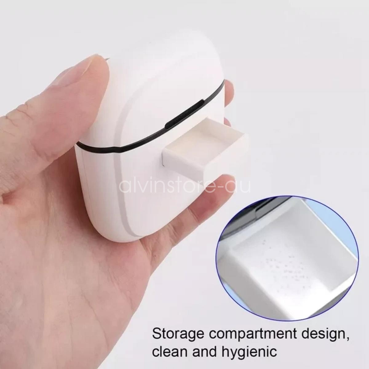 Automatic Electric Finger Nails Clippers With Light Trimmer USB Rechargeable AU