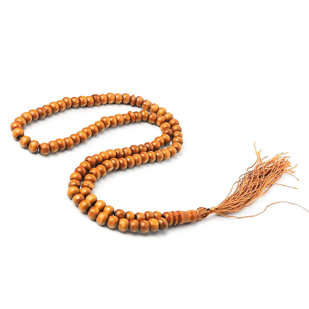 Wood Tasbih Prayer Beads 33/99 Muslim Prayer Beads Islamic Handheld Prayer Beads
