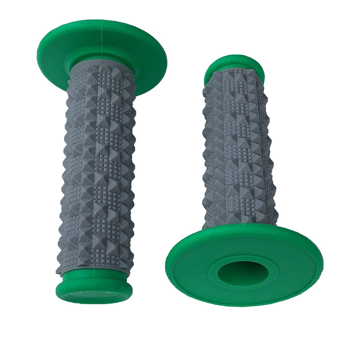 Green Hand Grips MX Motorbike Dirt/Pit Quad Bike ATV Handle bars 22mm 7/8" Soft