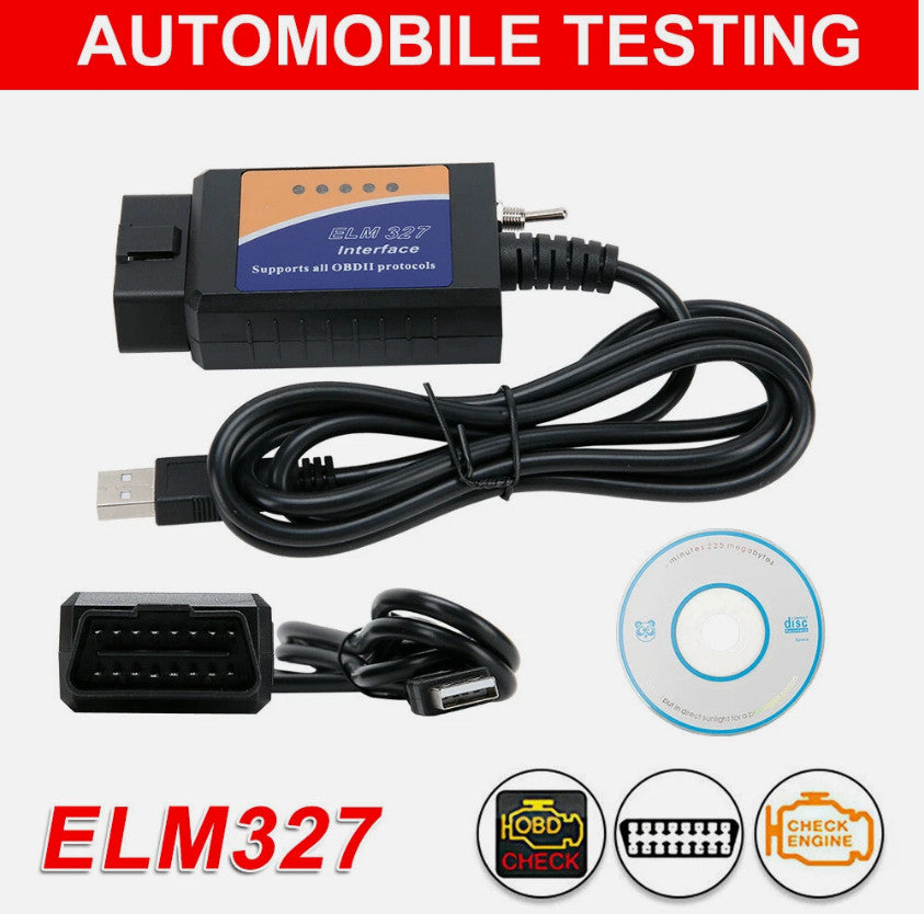 For Ford Forscan ELM327 Modified OBD2 Scanner V1.5 MS-CAN HS-CAN Code Reader