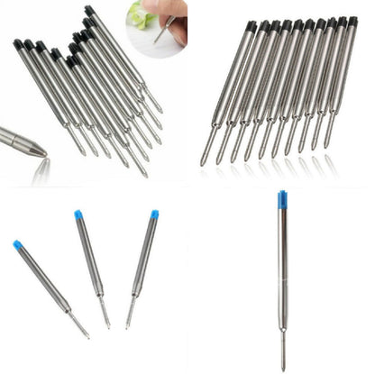 Ballpen Ink Refills 1mm Compatible With Parker Pens Ball Point Refill Black/Blue