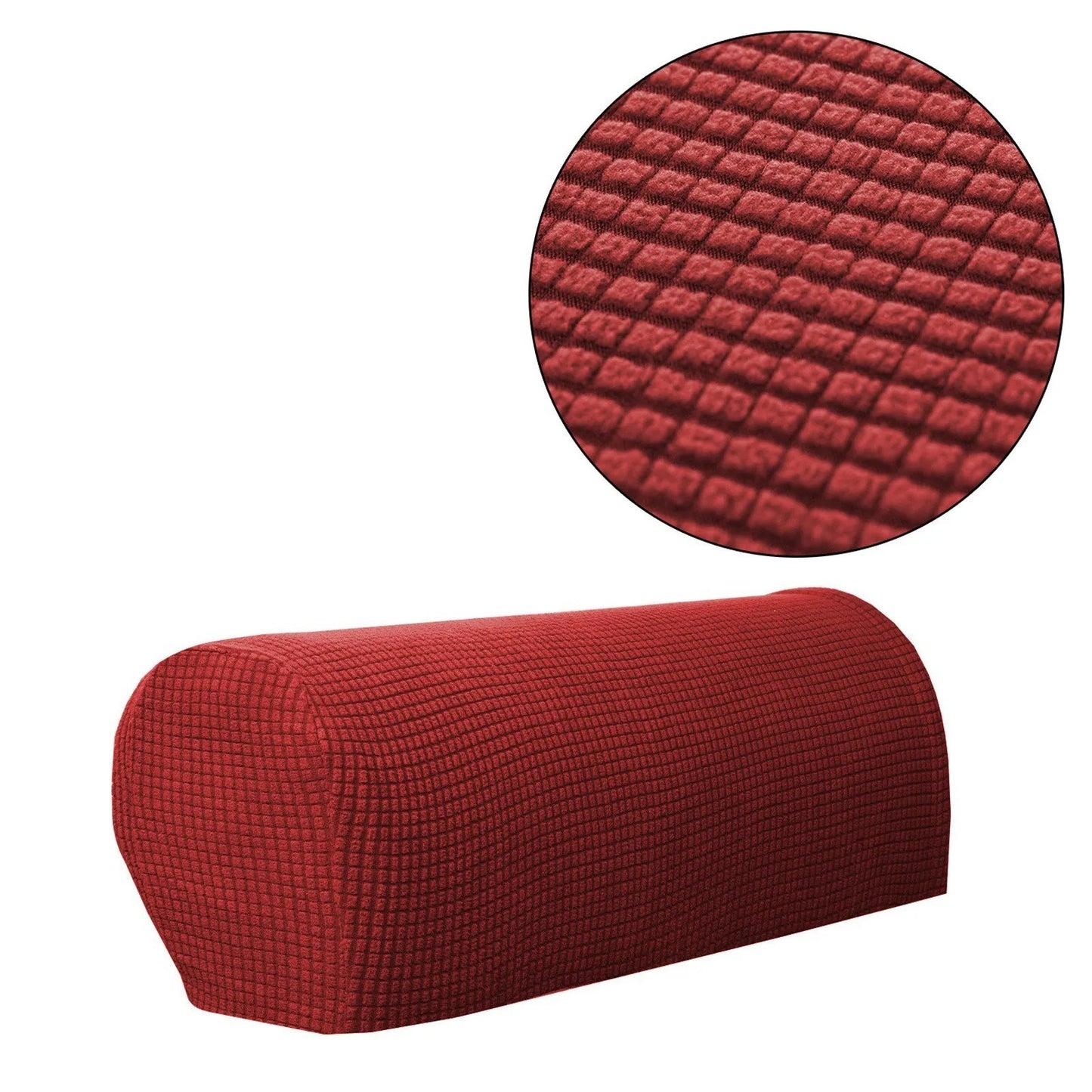 2PCS Removable Armrest Covers Arm Chair Stretchy Chair Sofa Couch Arm Protector