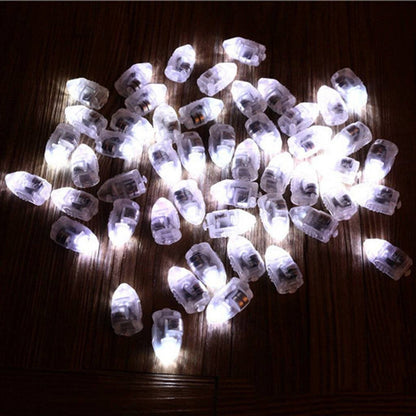 UP 100PCS LED Balloon Lamp Lights Glow Wedding Birthday Christmas Party Carnival