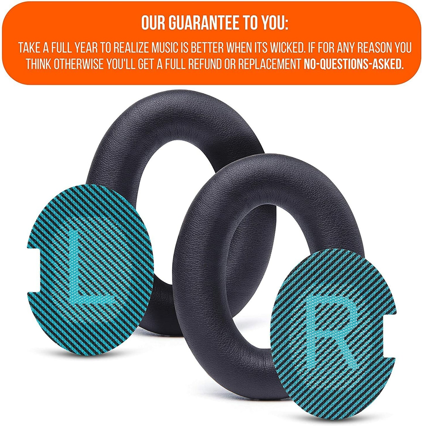 Replacement Ear Pads Cushions for Bose QuietComfort 45 35 QC35 II QC25 QC15 AE2