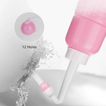 500ML Hygiene Care Washer Water Travel Bidet Sprayer Peri Portable Bottle Shower