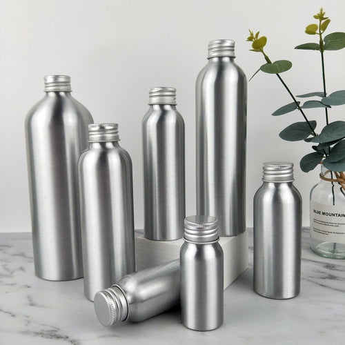 30ml-500ml Aluminum Bottle Reusable Travel Bottles  Shampoo