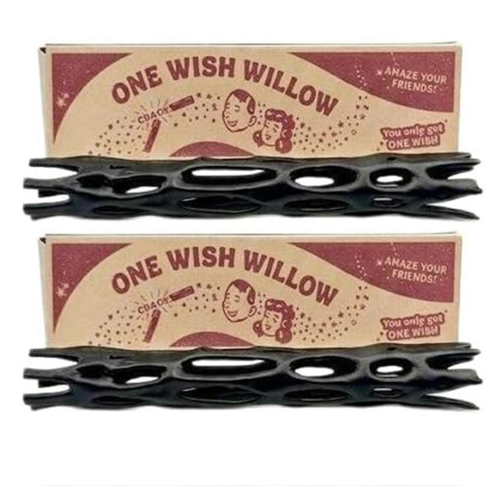 One Wish Willow Snap Stick Replica with Triangle Gift Box,Breakable Wish-Making