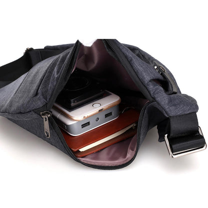Waterproof Anti-Theft Personal Shoulder Chest Pocket Travel Crossbody Bag Casual