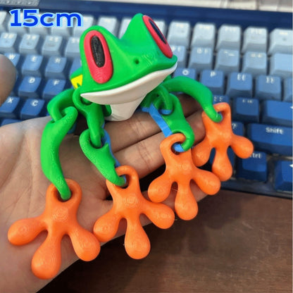 Frog Decoration 3D Printed Magnet Frog Realistic Frog Fridge Magnets