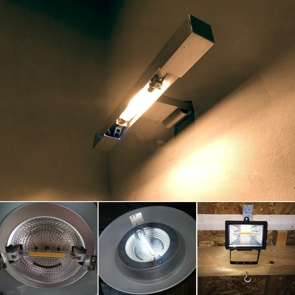 R7S LED 78/118mm LED Flood COB Light Replacement For Halogen Lamp Corn Bulb