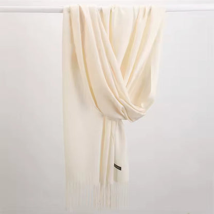 AU STOCK OVERSIZE CASHMERE PASHMINA SOLID WRAP SOFT SCARF/SHAWL SC019