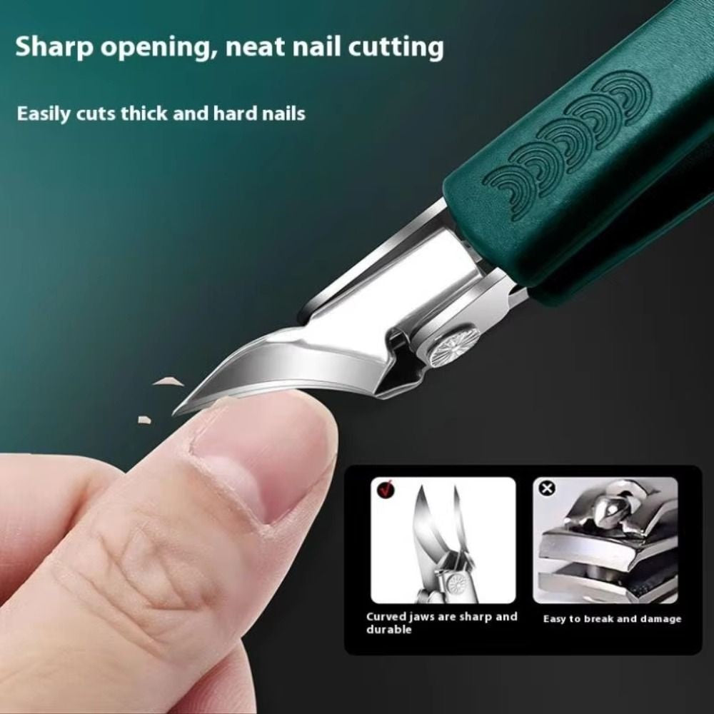 Stainless Steel Oblique Toe Nail Trimmers Eagle Beak Nail Clipper