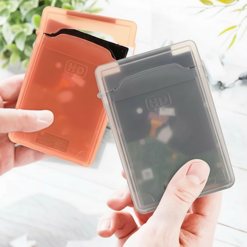 2.5 Inch HDD Storage Box Plastic IDE SATA Storage Box Hard Drive Disk Case