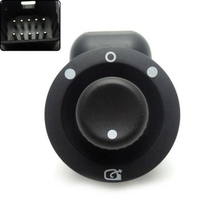 Electric Wing Mirror Adjustable Control Switch Knob #8200676533 Compatible with For Renault