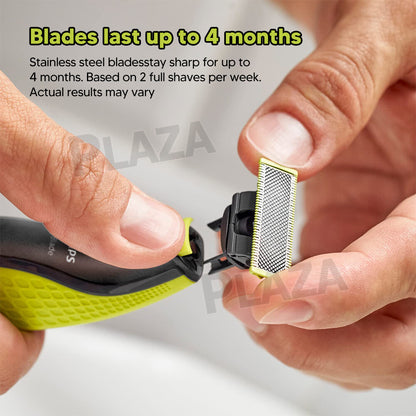 Pro Shaver Replacement Blade OneBlade Razor Shaver for Philips QP2520 6510 6520