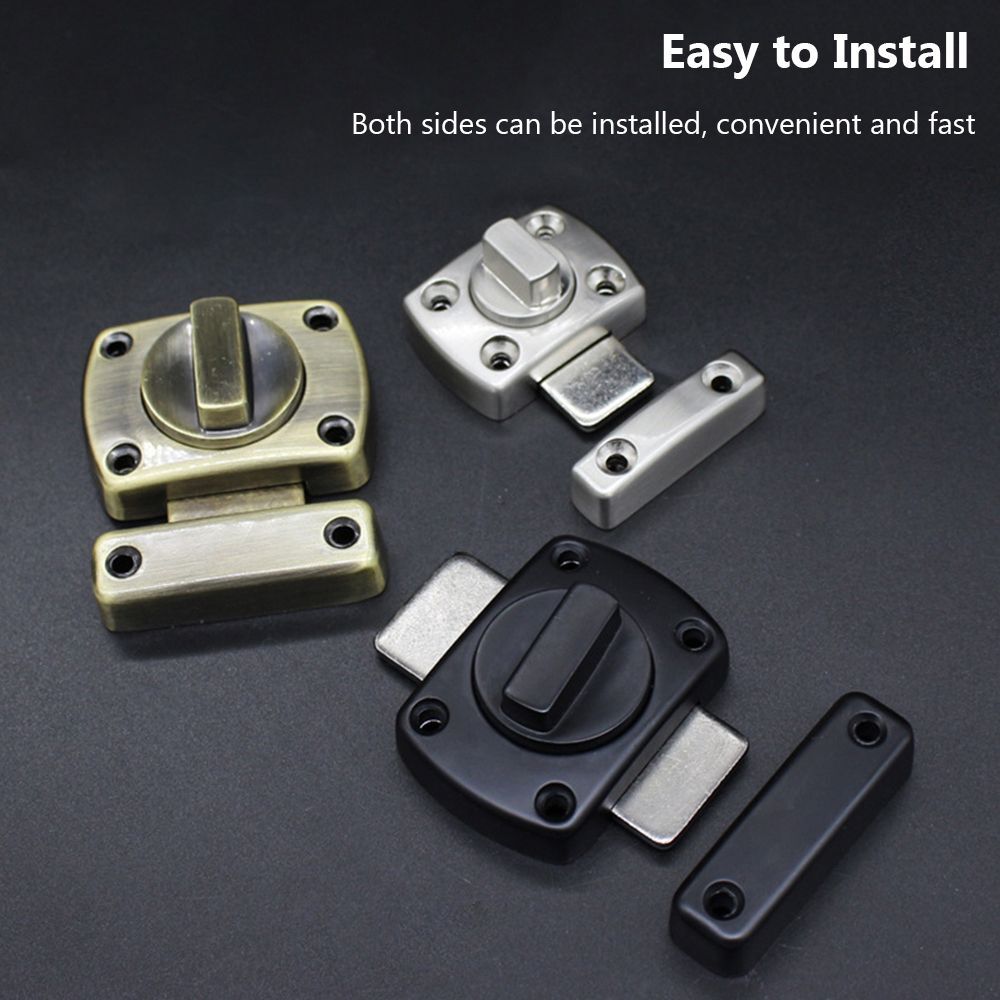 Rotatry Switch Zinc Alloy Gate Latch Sliding Door Lock Door Latch Door Bolt