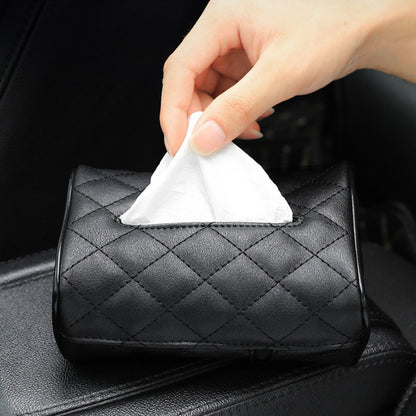 Universal Car Tissue Box for Home Table Car Storage Organiser Napkin Case Holder
