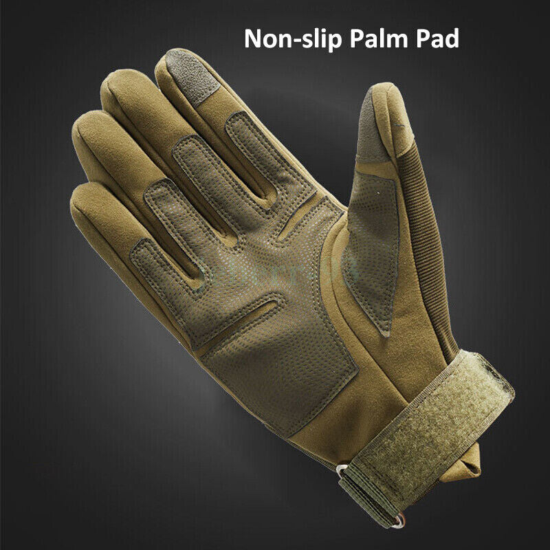 AU Tactical Mechanic Safety Work Gloves Operating Trucking Driving Heavy Duty