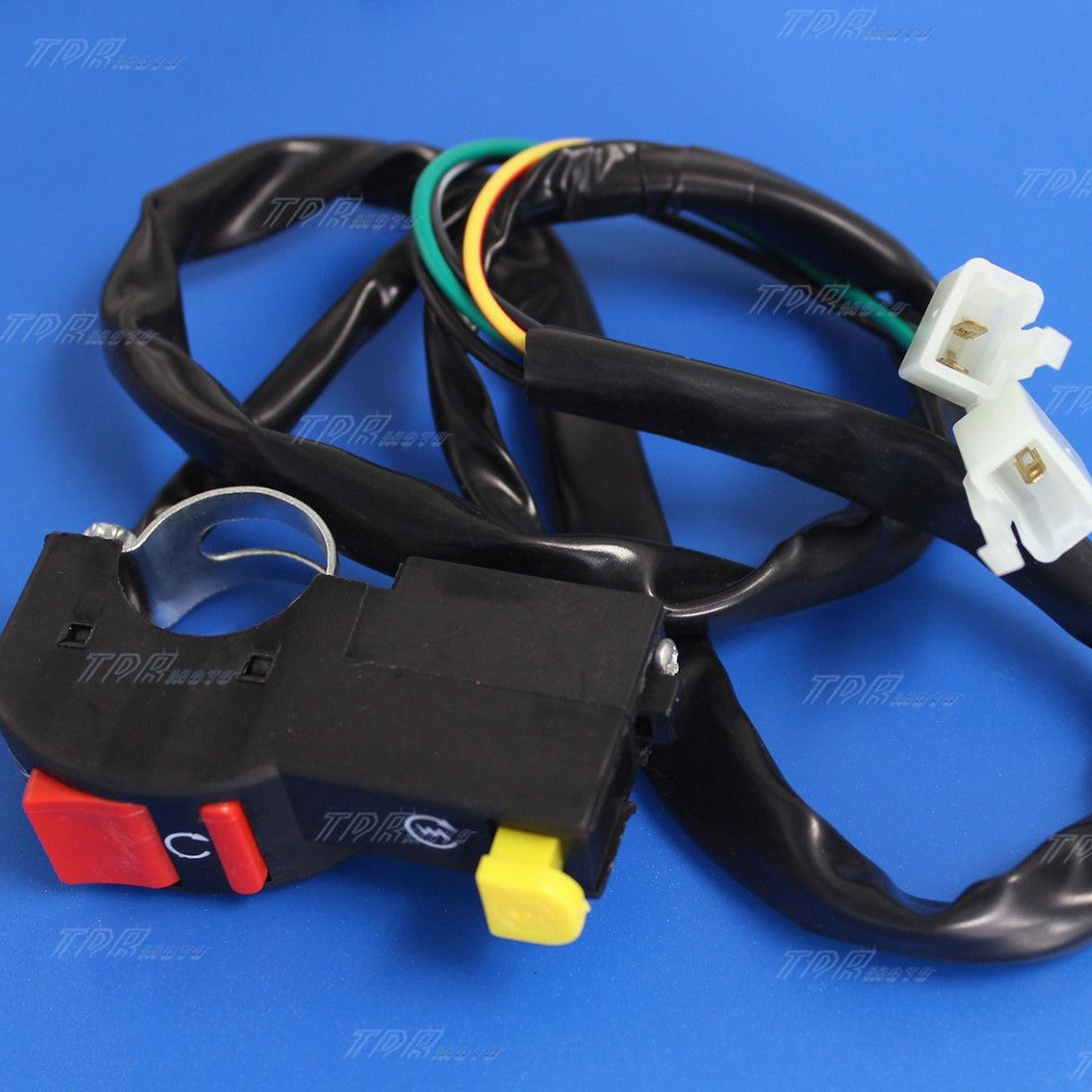 electric start starter stop on off kill switch motorcycle dirt pit atv quad bike