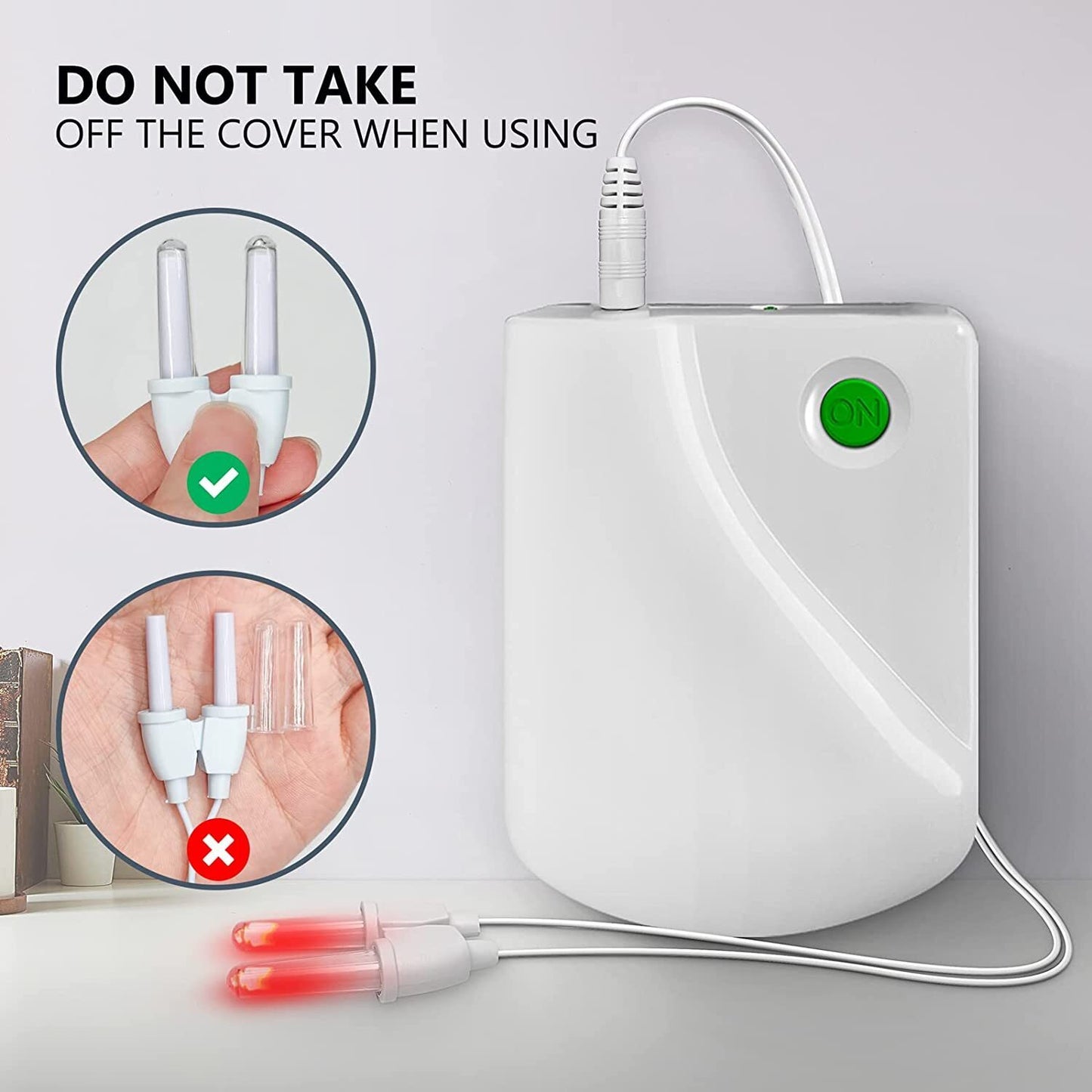 Allergic For Nose Rhinitis Care Red Light Nasal Therapy Instrument RespiRelief
