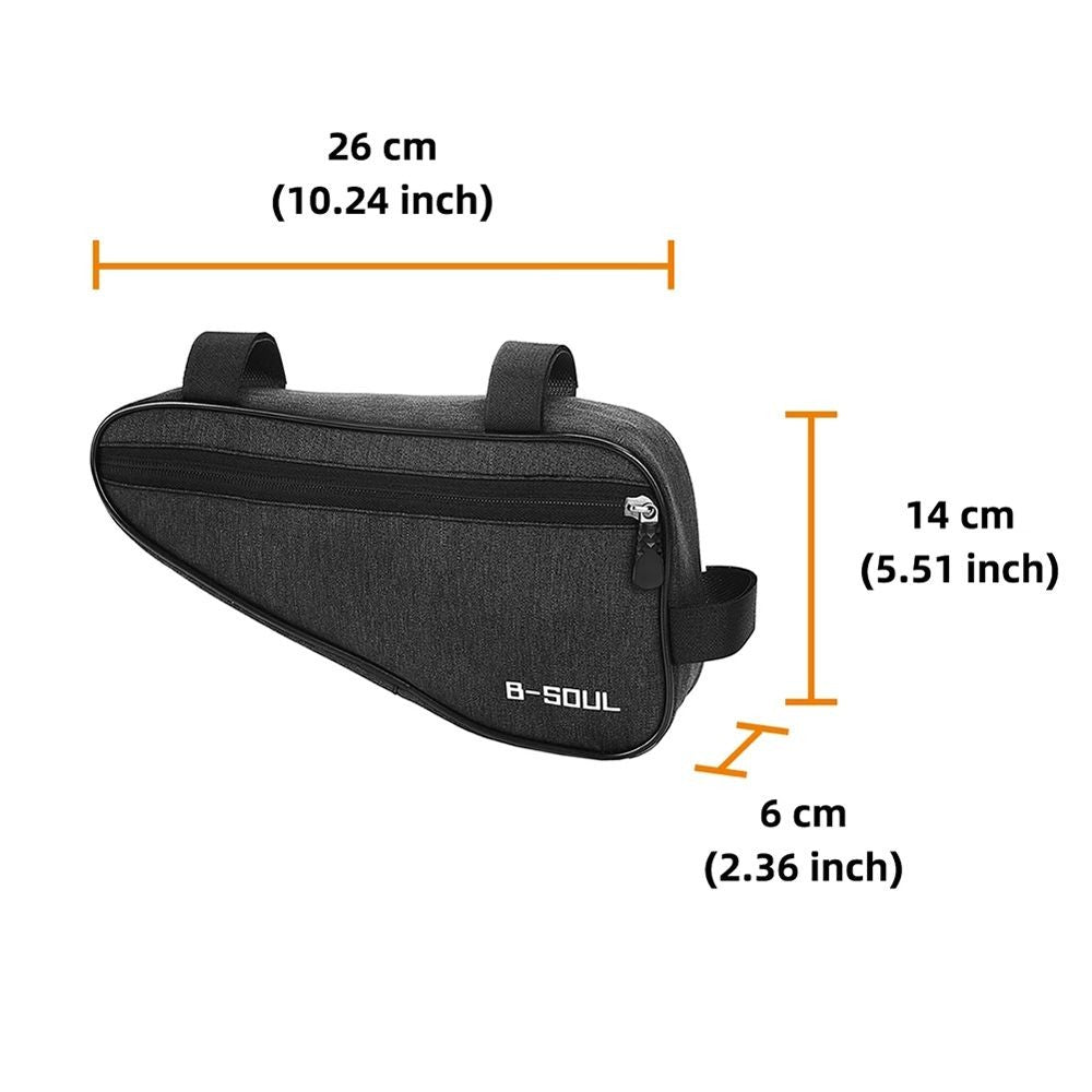 Waterproof Triangle Frame Bags Front Tube Bicycle Bag MTB Mountain Bike Pouch
