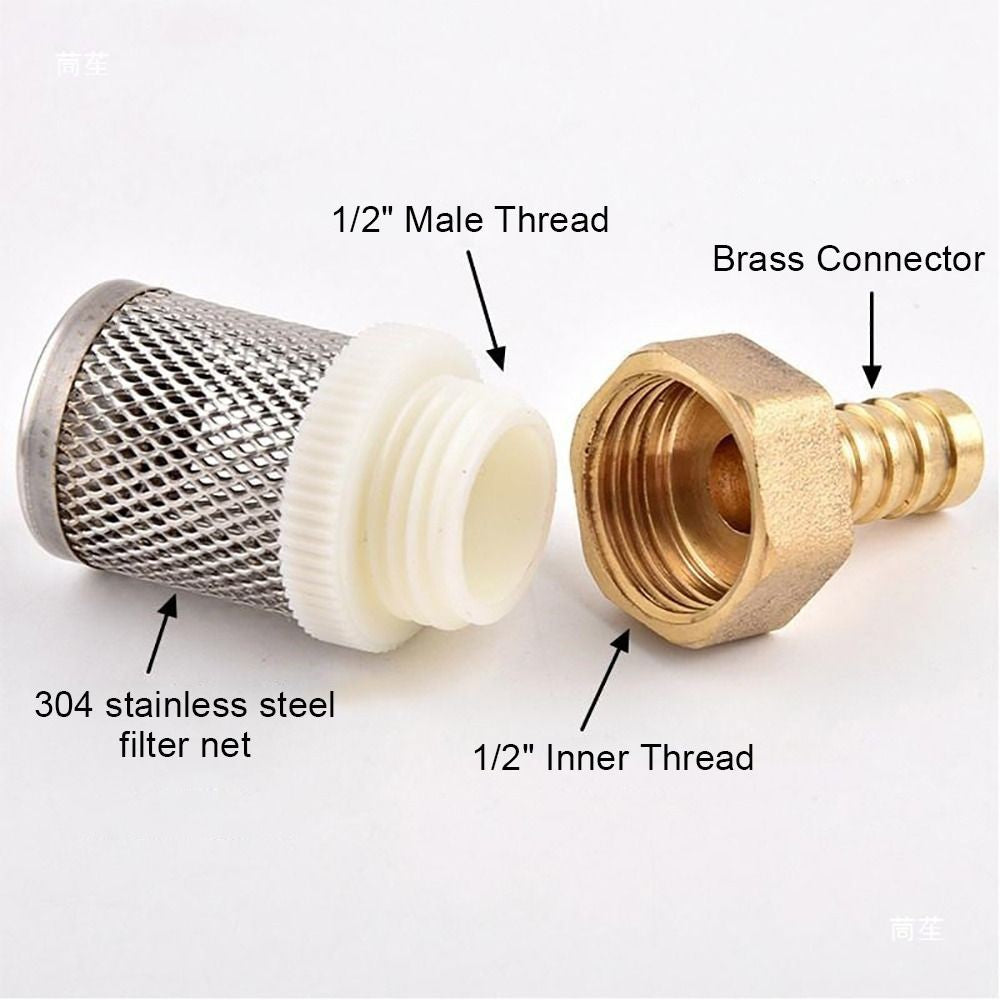 1Pcs Brass Strainer Hose Filter 6-19mm 1/2" Mesh Filter New Filtering Net