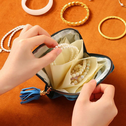 Bracelet Display Pouch Portable Jewelry Storage Bag Travel Jewelry Organizer