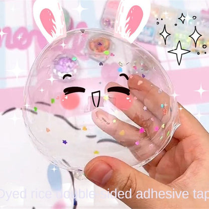 Nano Tape Bubble Kit, Double Sided Tape Bubble,Super Elastic Bubble Tape