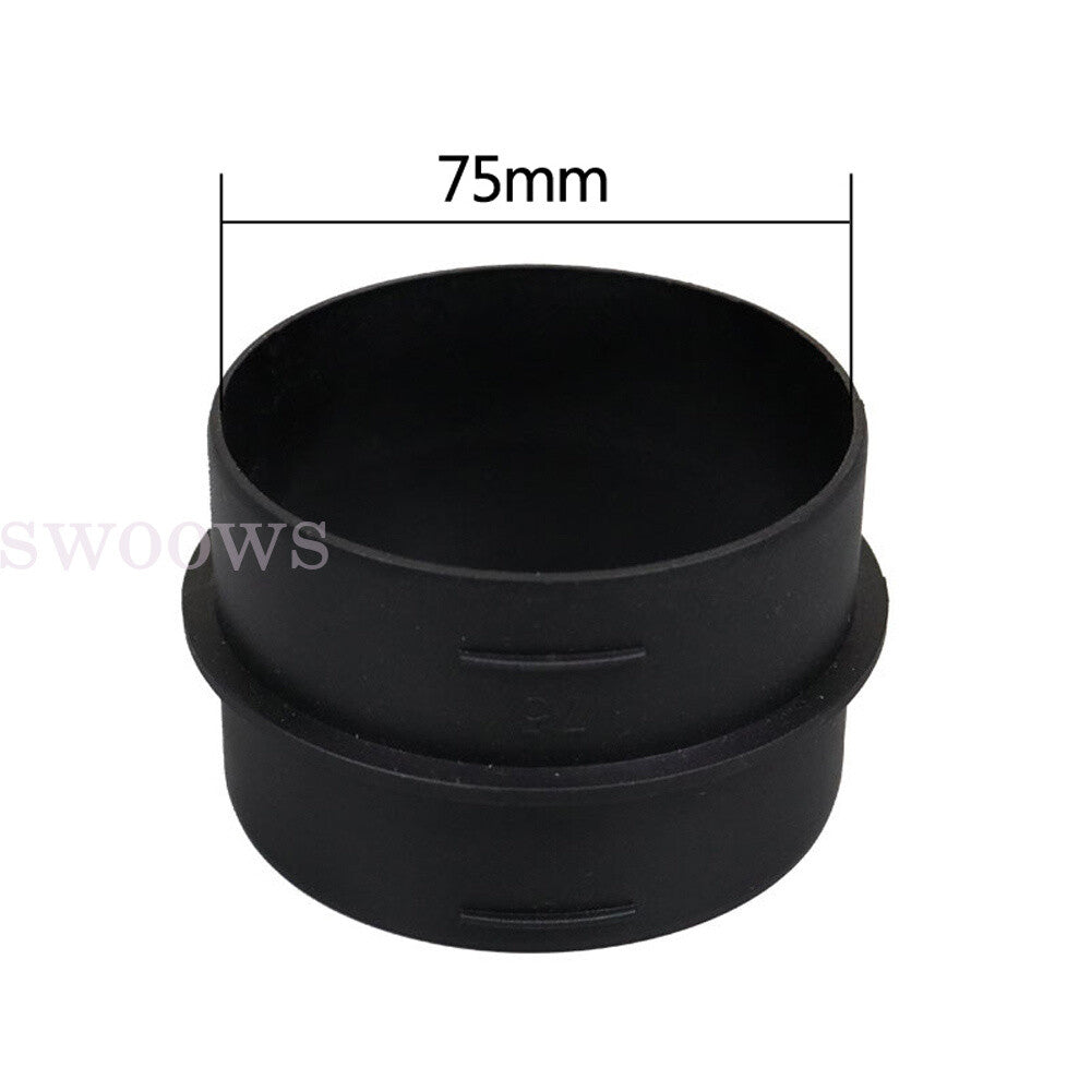 75mm Duct Joiner Pipe Air Diesel Heater Hose Connector For Eberspacher 1/2/3pcs