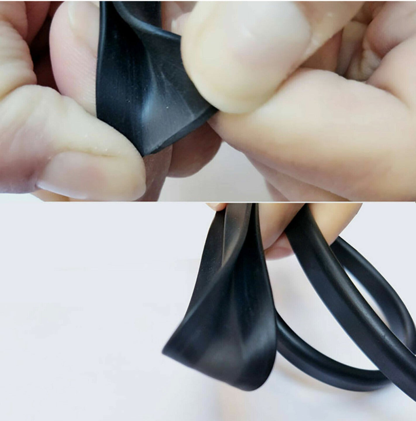 1mm~12mm Edge Protection Frame Profile Rubber Edging Trim Seal U-profile Slot