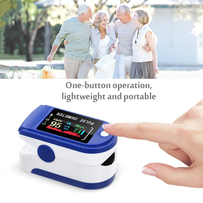 Professional Finger Pulse Oximeter Blood Oxygen Saturation Monitor Heart Rate AU